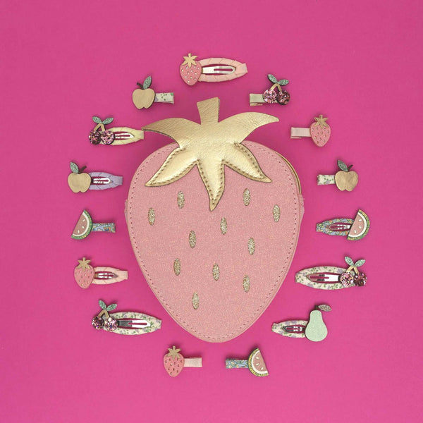 OVOCNÉ SPONKY KLIPY DO VLASOV