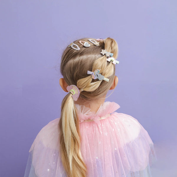 DREAMY JEDNOROŽCOVÉ KLIPY SPONKY 🦄 DO VLASOV