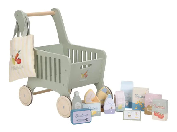 NÁKUPNÝ VOZÍK S DOPLNKAMI