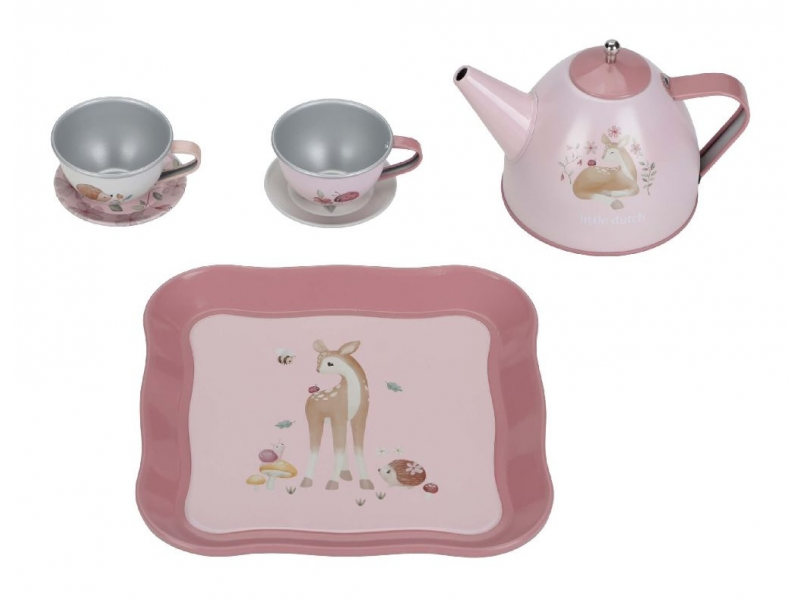 Čajový set V kufríku fairy garden – obrázok 6