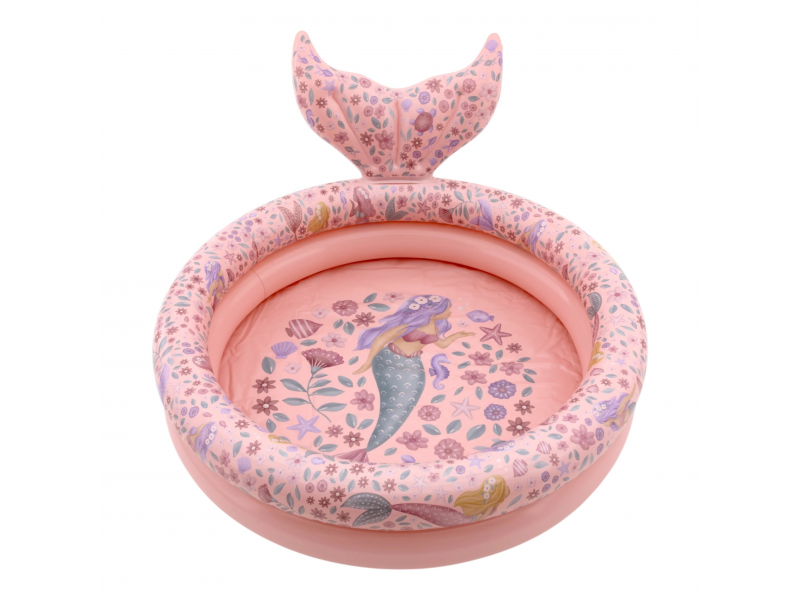 LITTLE DUTCH nafukovací bazénik 80 cm dreamy mermaid – obrázok 3