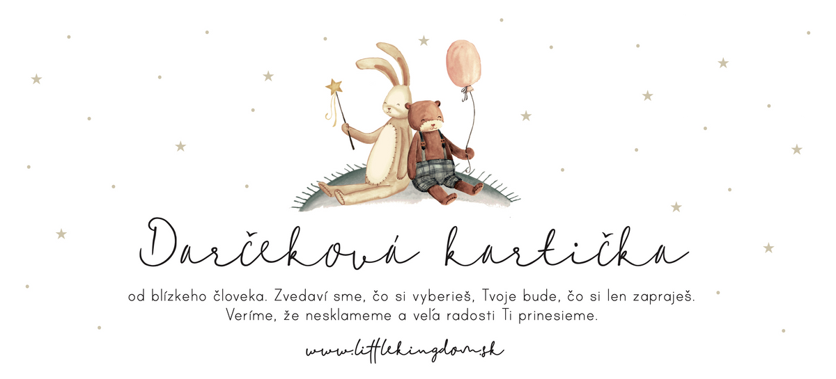 DARČEKOVÁ KARTIČKA (Hodnota 100,00 EUR)
