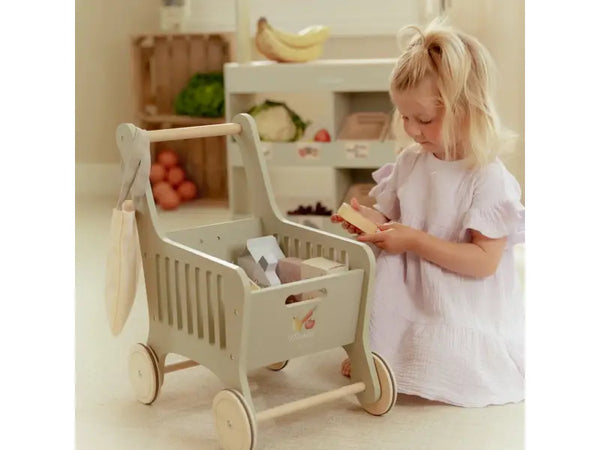 NÁKUPNÝ VOZÍK S DOPLNKAMI