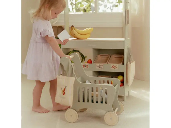 NÁKUPNÝ VOZÍK S DOPLNKAMI