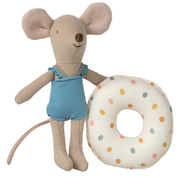 MYŠKA S KOLESOM bodky multicolor - do vypredania