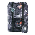 Školská taška Retro 22L Dinosaur Black