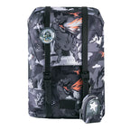 Školská taška Retro 22L Dinosaur Black