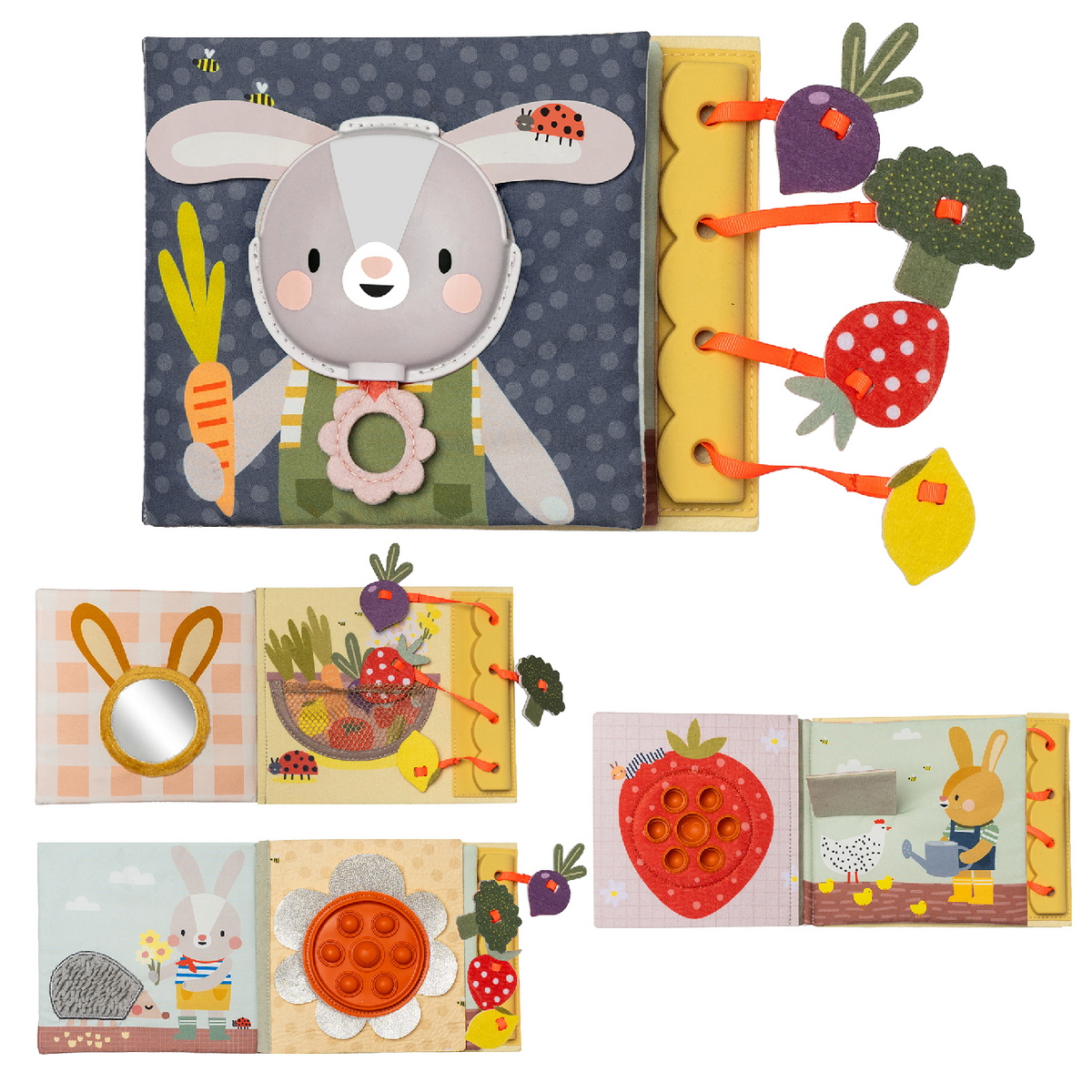 Knižka S aktivitami garden my 1st busy book – obrázok 4