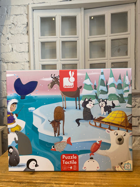 DOTYKOVÉ PUZZLE ŽIVOT NA ĽADE 20KS