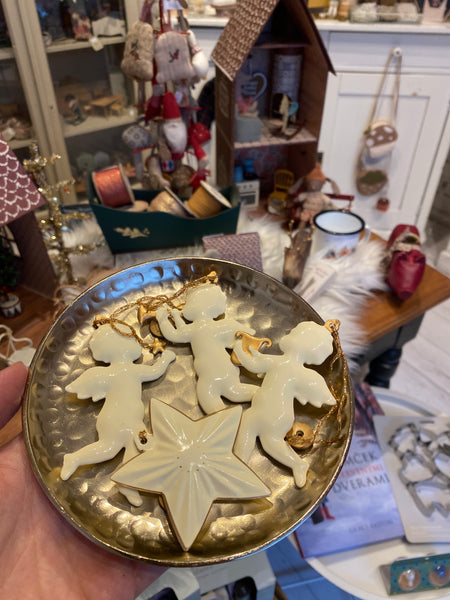 OZDOBKY SET ANJELI A HVIEZDA