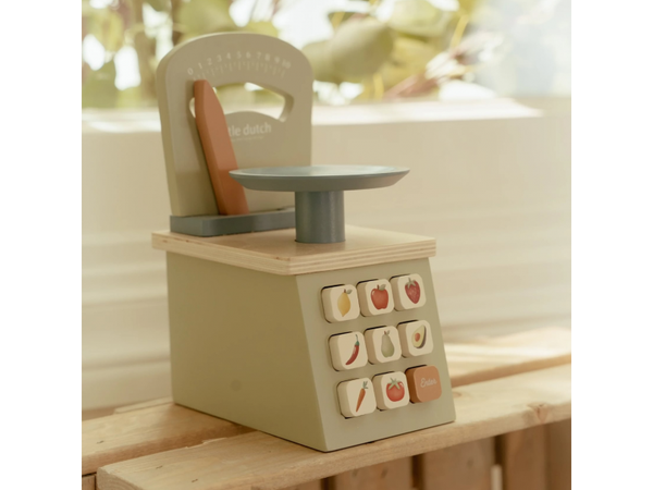 KUCHYNSKÁ VÁHA DREVENÁ