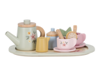 Čajový set drevený S kvetinovou potlačou – obrázok 5