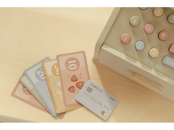 POKLADŇA SO SKENEROM A ČÍTAČKOU KARIET DREVENÁ