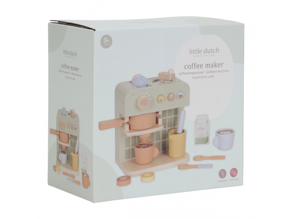 KÁVOVAR NA KAPSULE DREVENÝ