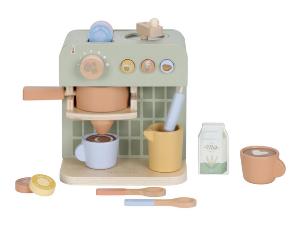 KÁVOVAR NA KAPSULE DREVENÝ