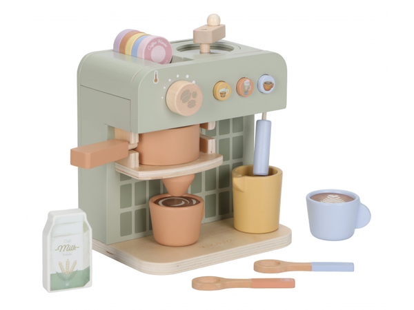 KÁVOVAR NA KAPSULE DREVENÝ