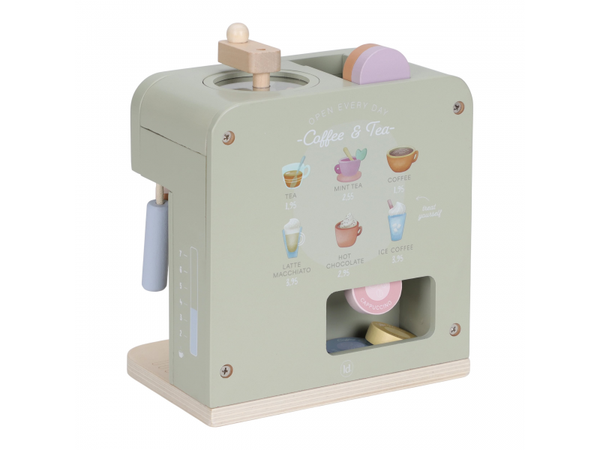 KÁVOVAR NA KAPSULE DREVENÝ