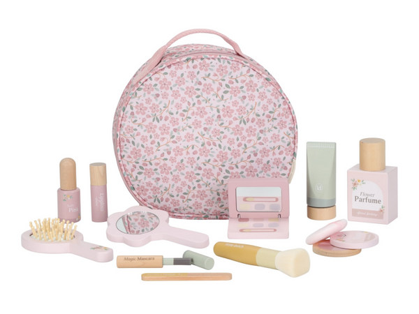 KOZMETICKÁ TAŠTIČKA S PRÍSLUŠENSTVOM PINK