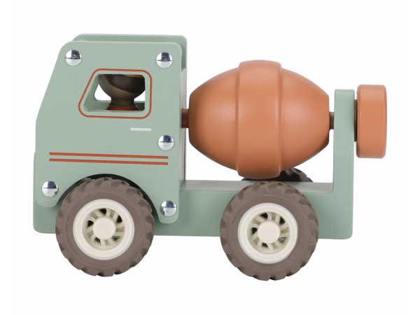 NÁKLADIAK S MIEŠAČKOU DREVENÝ