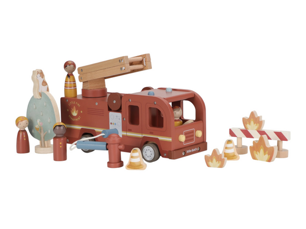 HASIČSKÝ NÁKLADIAK DREVENÝ