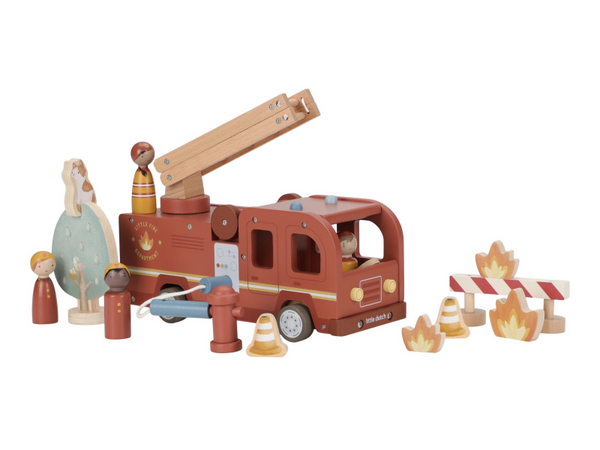 HASIČSKÝ NÁKLADIAK DREVENÝ