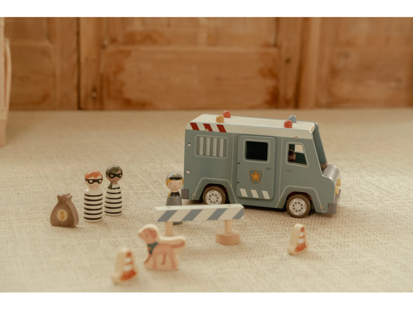 LITTLE DUTCH POLICAJNÁ DODÁVKA DREVENÁ