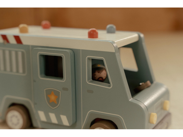 LITTLE DUTCH POLICAJNÁ DODÁVKA DREVENÁ
