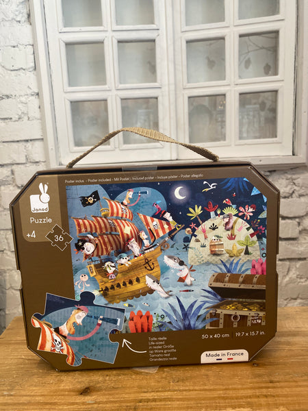 PUZZLE LOVCI POKLADOV 36KS