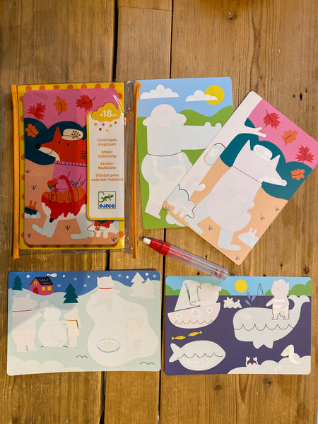 MAĽOVANIE VODOU – 4 ROČNÉ OBDOBIA