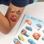 Dočasné tetovačky pre deti road trip – 2 hárky – obrázok 7