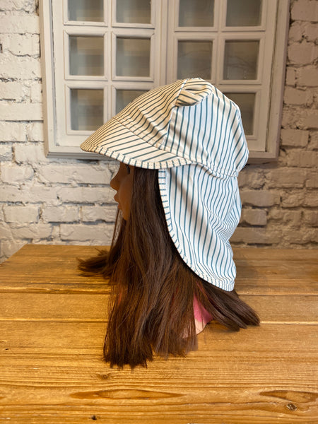 ČIAPKA DO VODY PÁSIKMI 🍋 UPF 50+