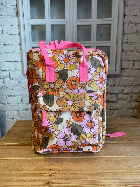 BATOH RETRO KVETINKY