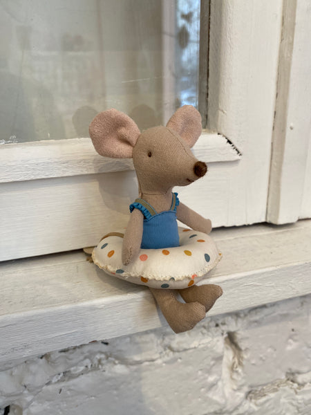 MYŠKA S KOLESOM bodky multicolor - do vypredania