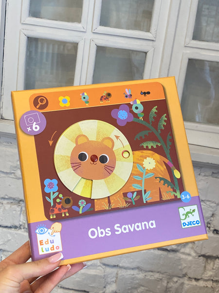 PRVÁ HĽADACIA HRA SAVANA 3R