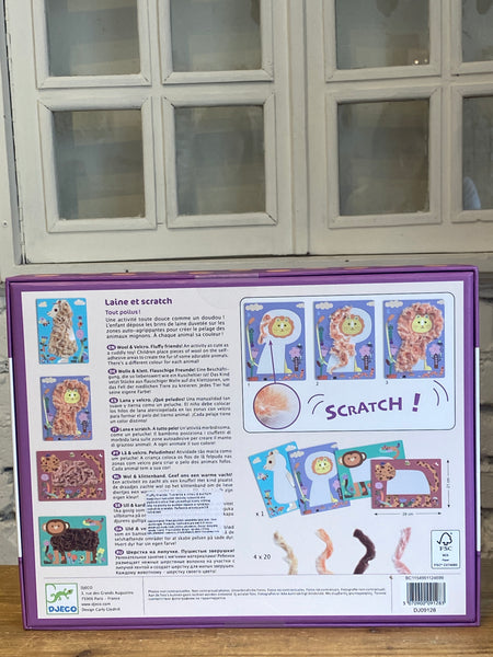 TVORENIE S VLNOU A SUCHÝM ZIPSOM FLUFFY FRIENDS 3R