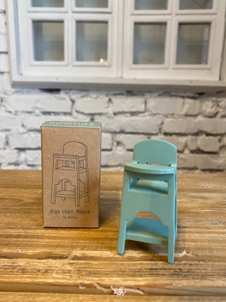 STOLIČKA PRE BABY mint (malý nábytok MAILEG)