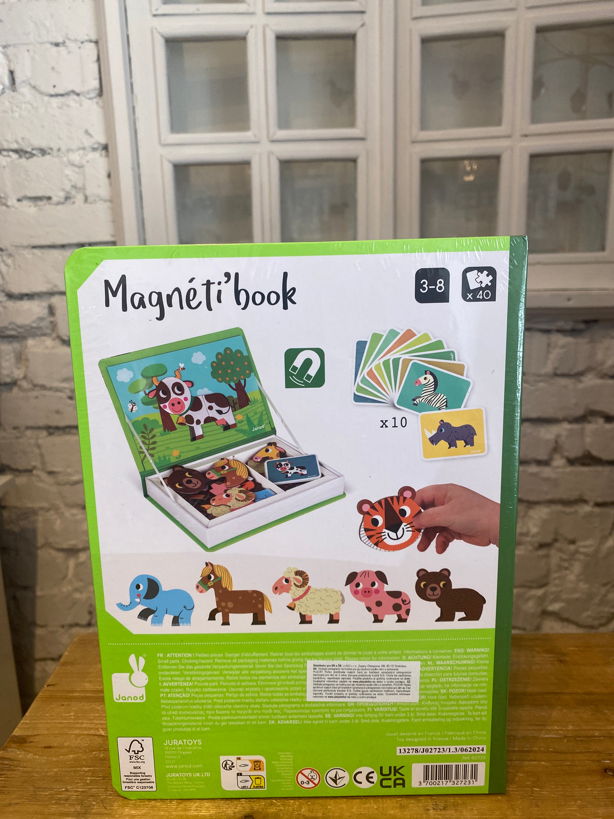 Magnetická kniha zvieratká – obrázok 5