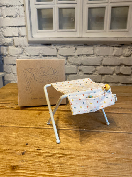 PREBAĽOVACÍ PULT off white (malý ale aj veľký domček MAILEG)