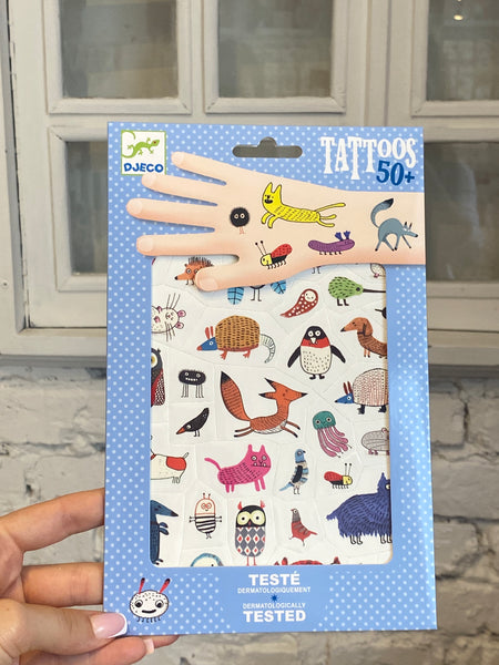 TETOVAČKY MALÉ ZVIERATKÁ 50ks