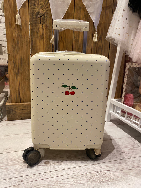 Cestovný kufor NAVY DOT 🍒
