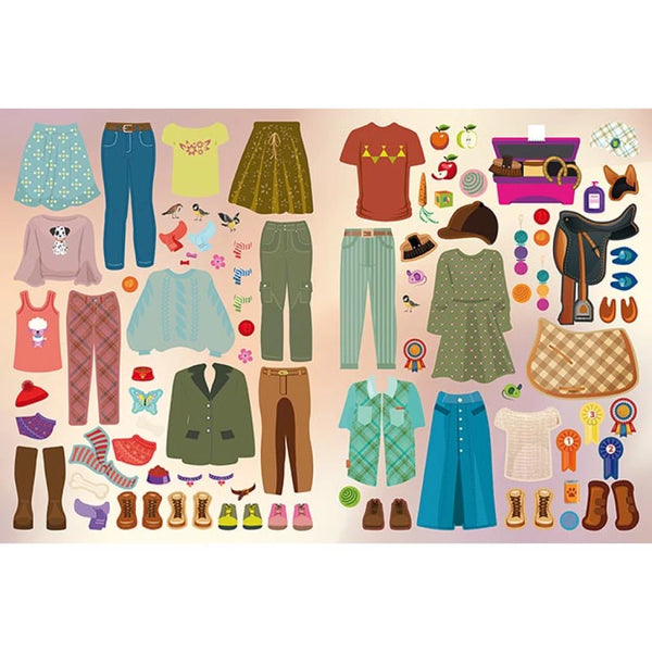 NÁLEPKOVÁ KNIŽKA DOMÁCI MILÁČIKOVIA MÓDA CZ