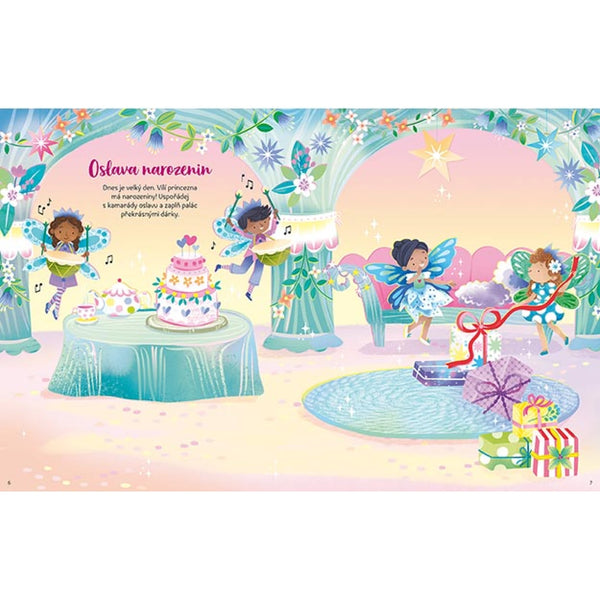 NÁLEPKOVÁ KNIŽKA TRBLIETAVÉ VÍLY