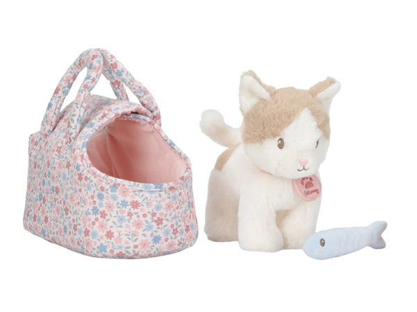 MAČIČKA PLYŠOVÁ MARLEY V KABELKE