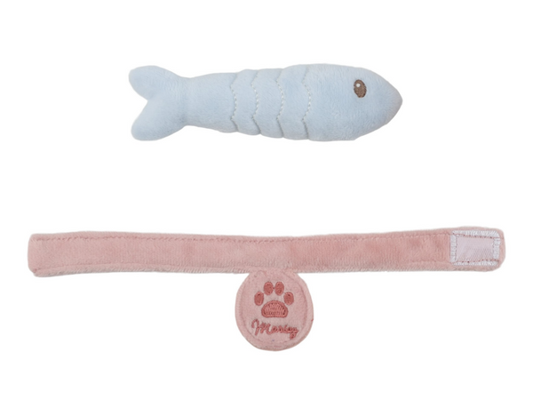 MAČIČKA PLYŠOVÁ MARLEY V KABELKE