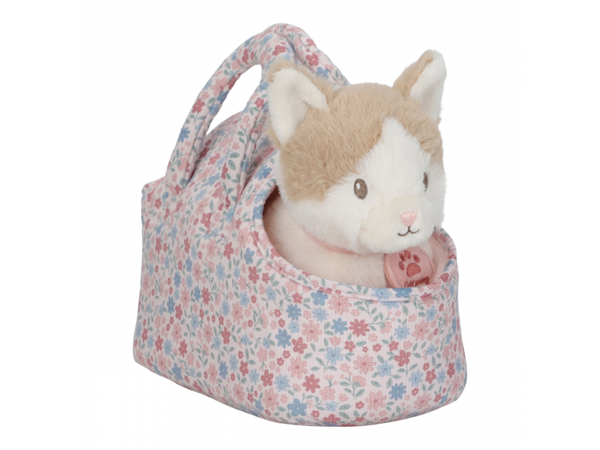 MAČIČKA PLYŠOVÁ MARLEY V KABELKE