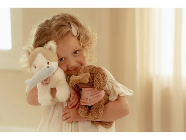 PSÍK PLYŠOVÝ JACKIE V KABELKE