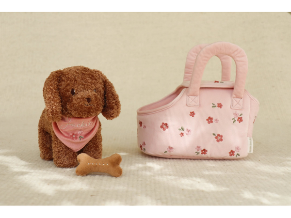 PSÍK PLYŠOVÝ JACKIE V KABELKE