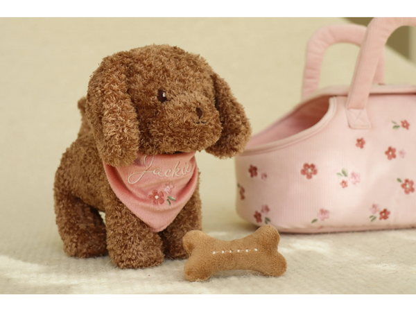 PSÍK PLYŠOVÝ JACKIE V KABELKE