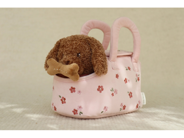 PSÍK PLYŠOVÝ JACKIE V KABELKE