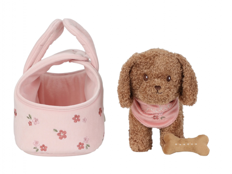 PSÍK PLYŠOVÝ JACKIE V KABELKE